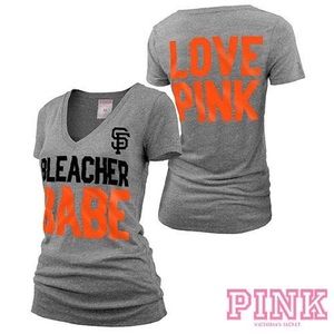 PINK Victoria Secret's // Bleacher Babe V neck
