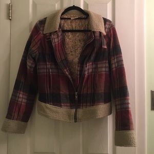 Vintage free people plaid jacket
