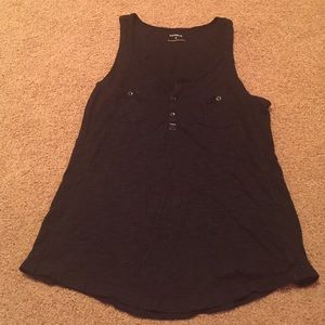 🚨Closing in 30 min🚨 ❤️Express Black Tank Top