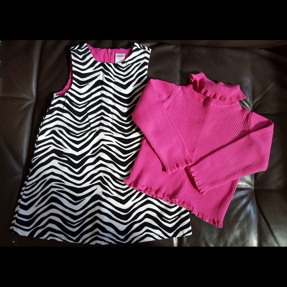 Gymboree Toddler Girls Zebra Outfit size 3T