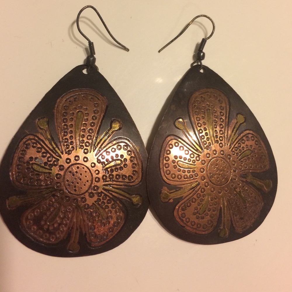 Boho earrings - Picture 2 of 2