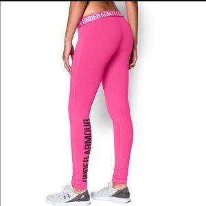 Pink UNDER ARMOR leggings