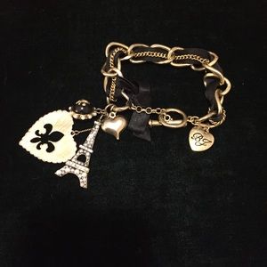 Betsey Johnson Paris Charm Bracelet