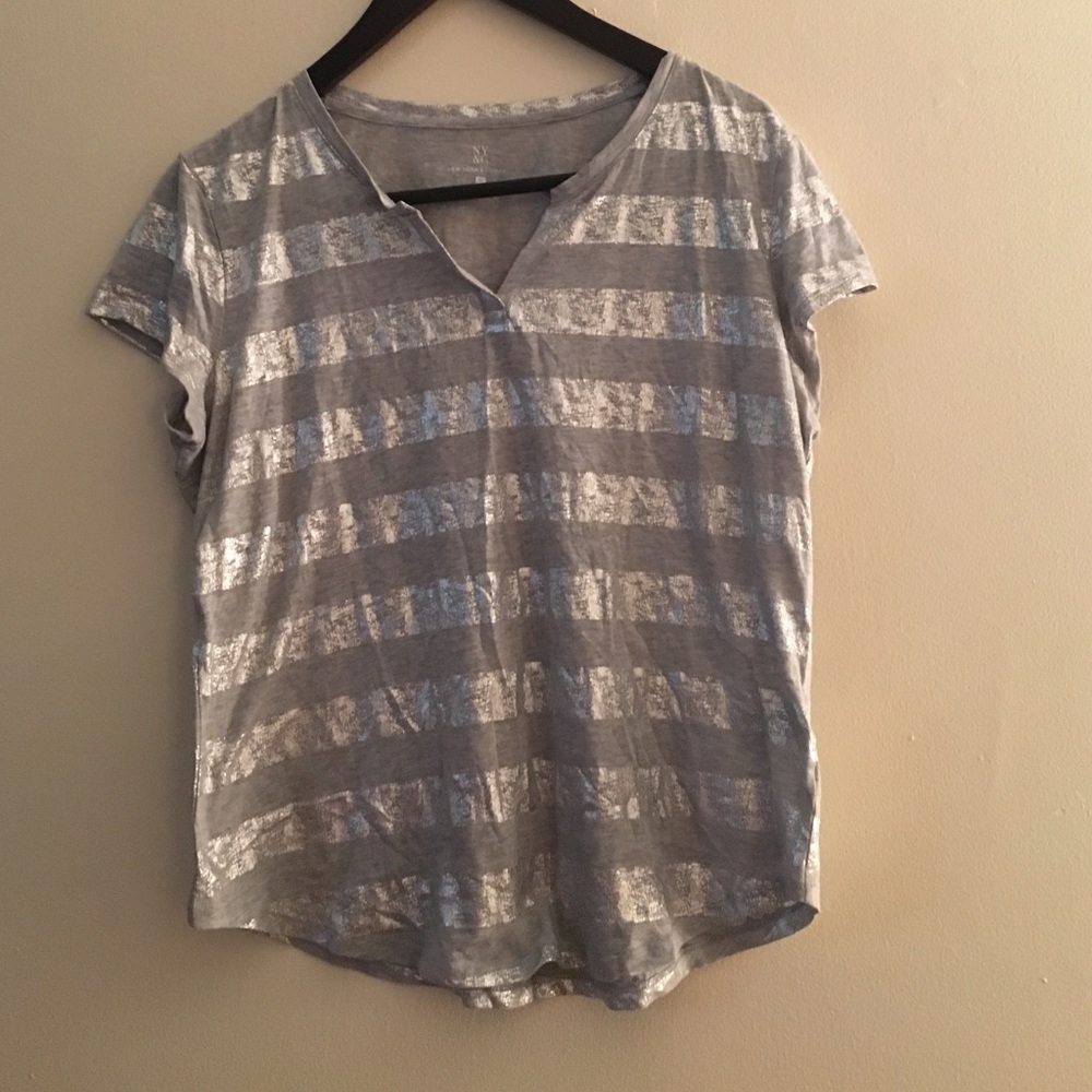 ‼️last chance ‼️ Metallic tshirt