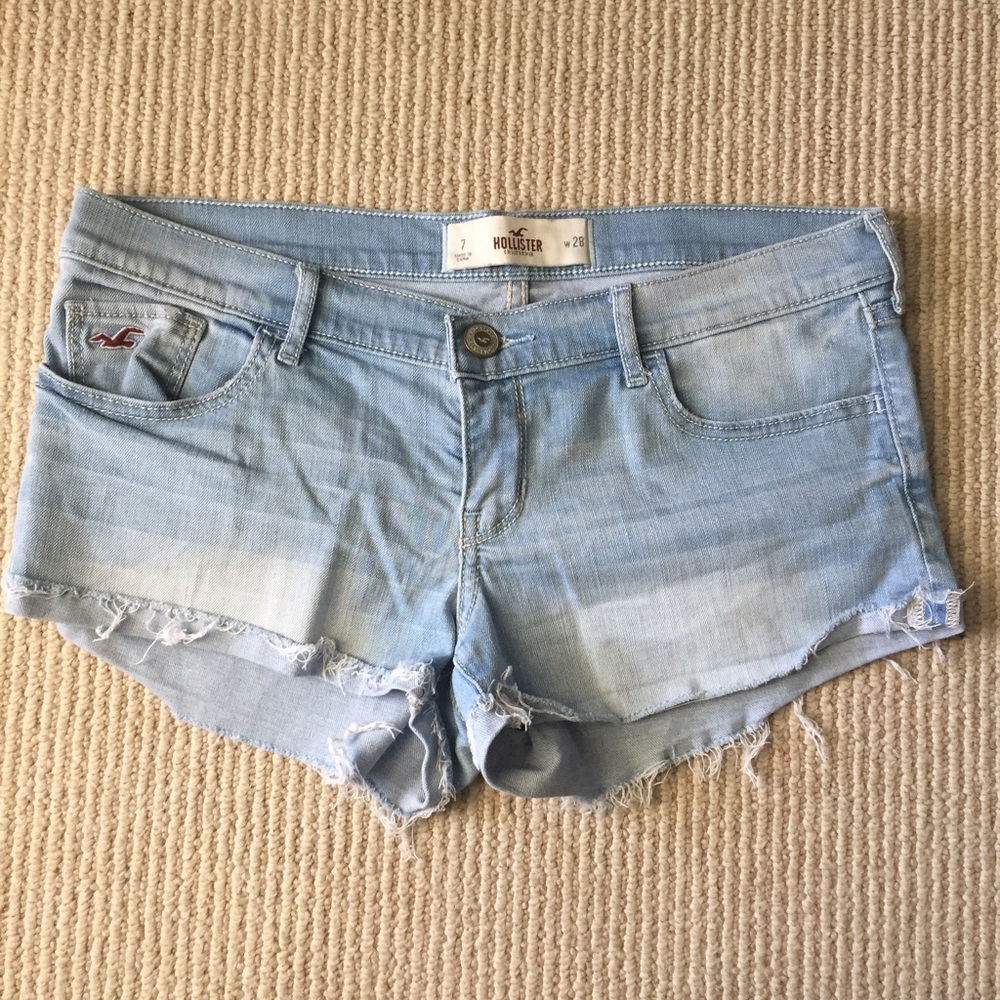 Worn Cuttoff Holister Shorts