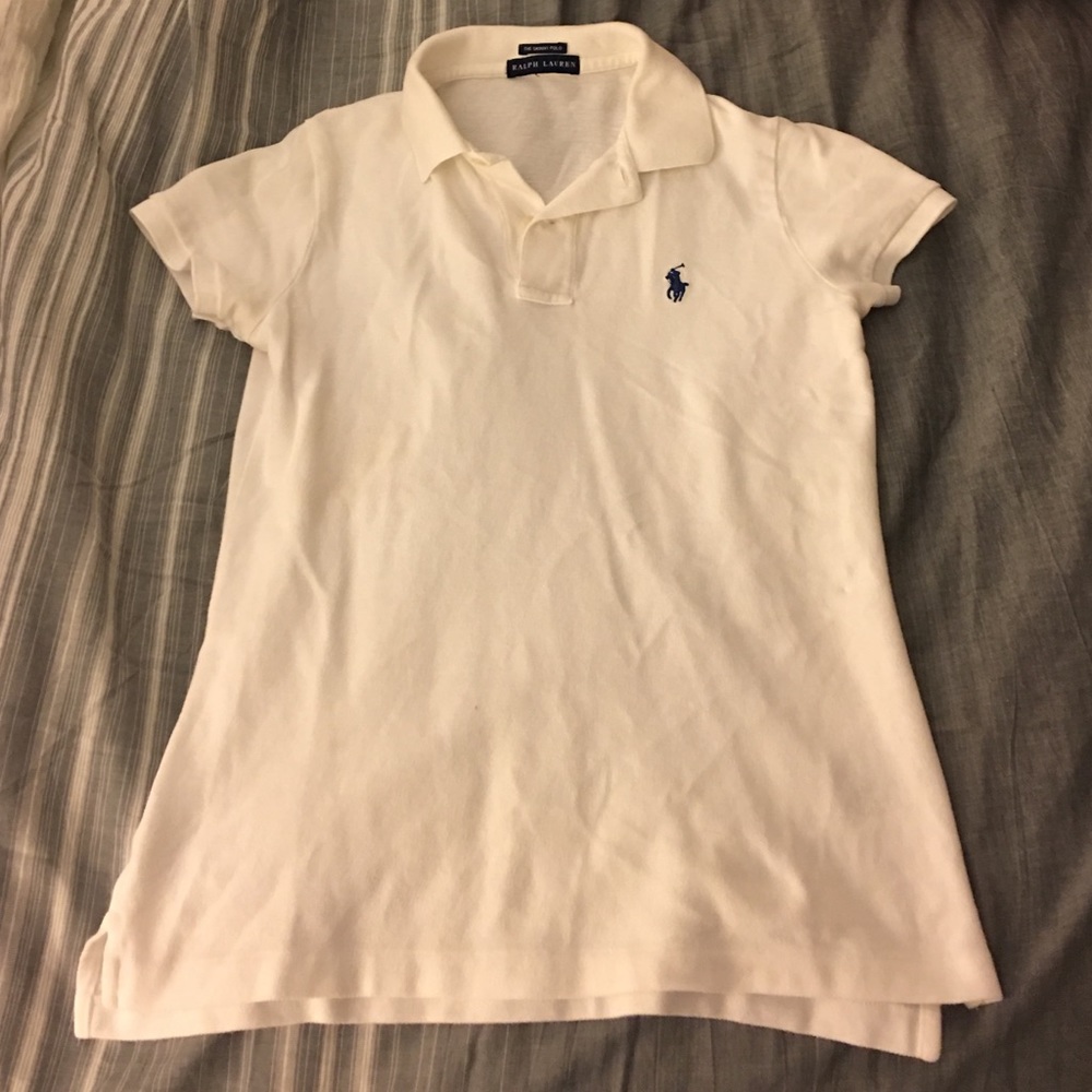 White polo shirt