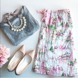 J.crew circle skirt , 100% cotton J.crew circle skirt , 100% cotton