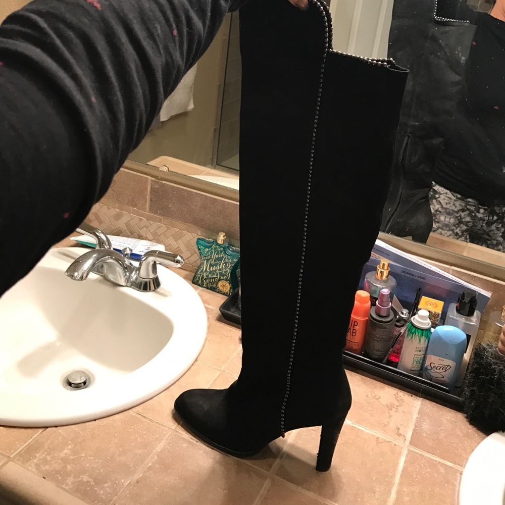 Authentic Stuart weitzman over the knee suede boot
