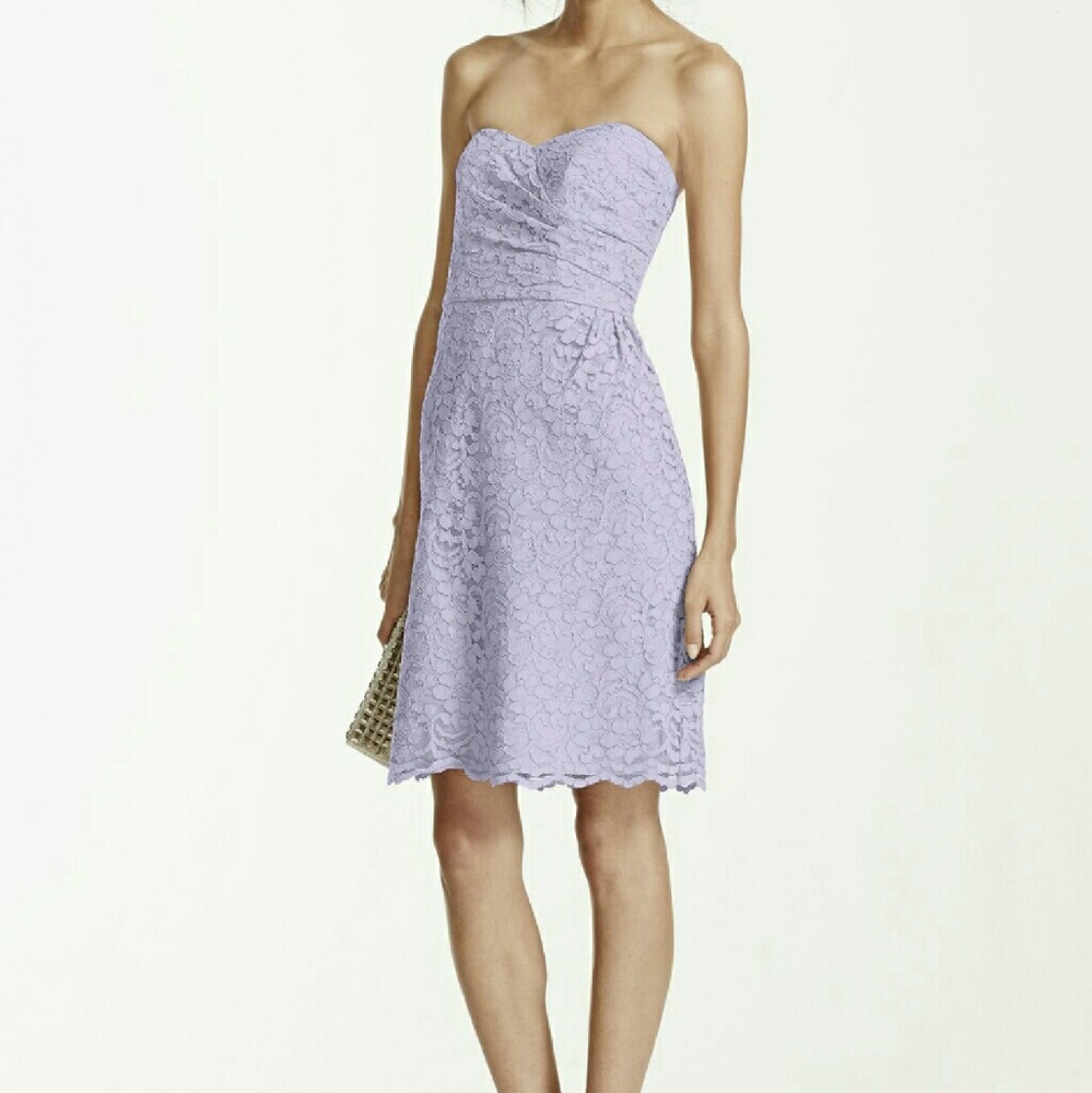 Beautiful lavender lace dress