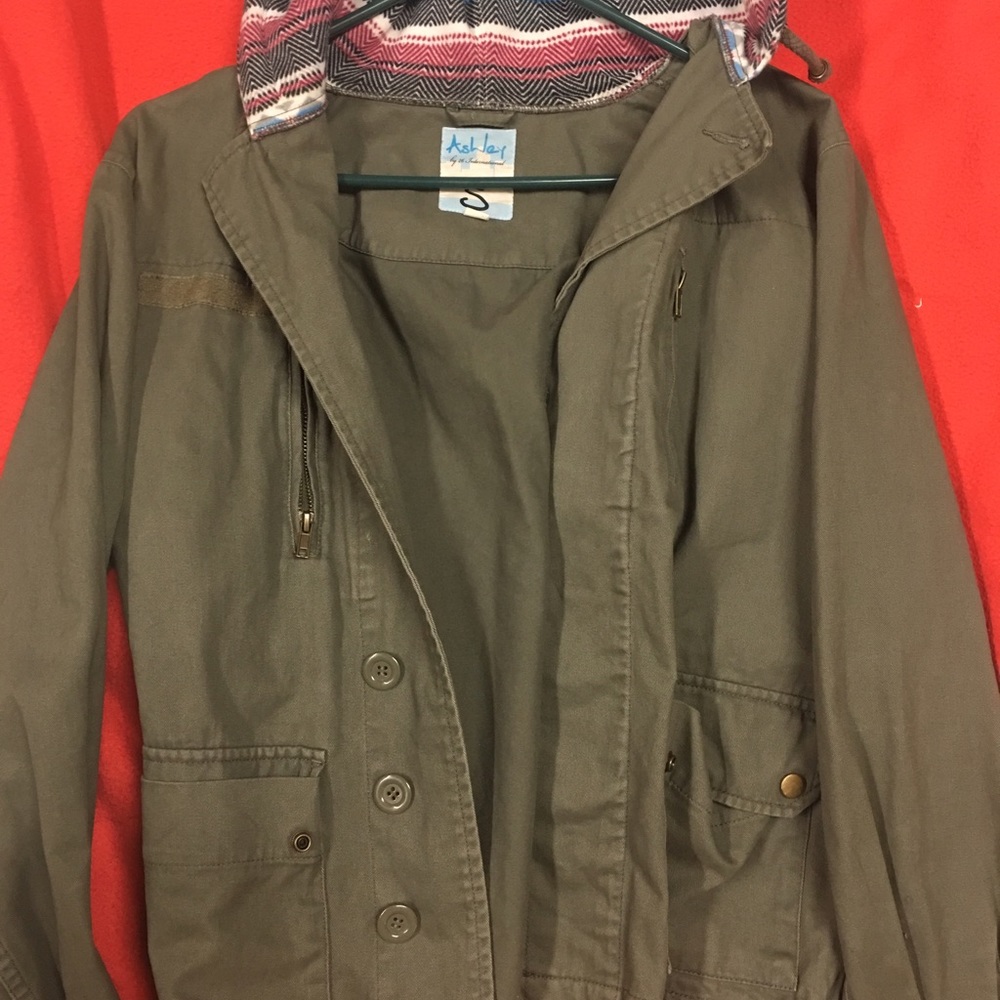 Army green jacket!