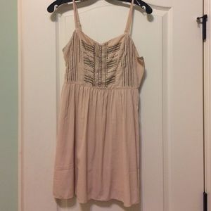 Pale Pink Beaded Dress