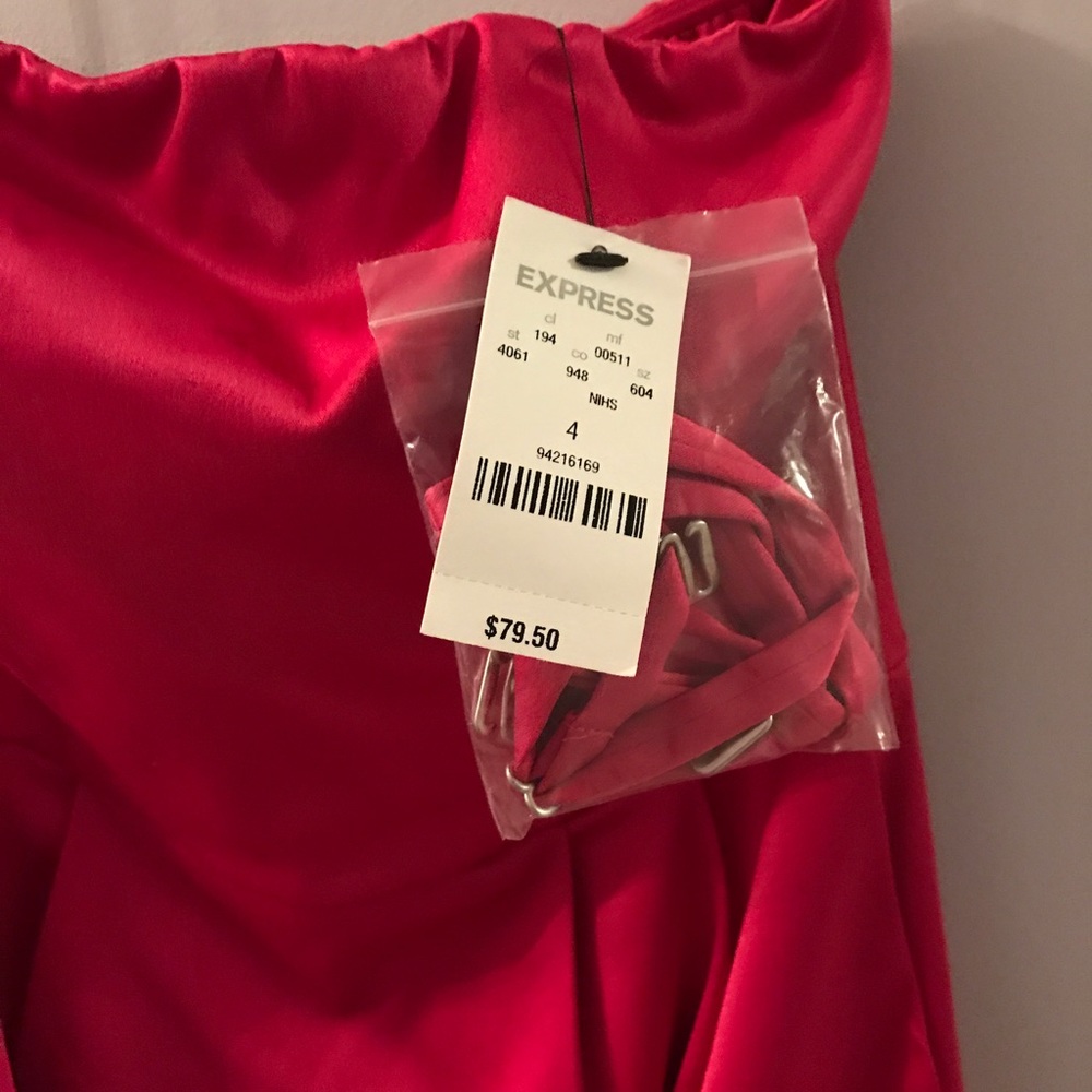 Express Strapless Dress - Picture 2 of 3