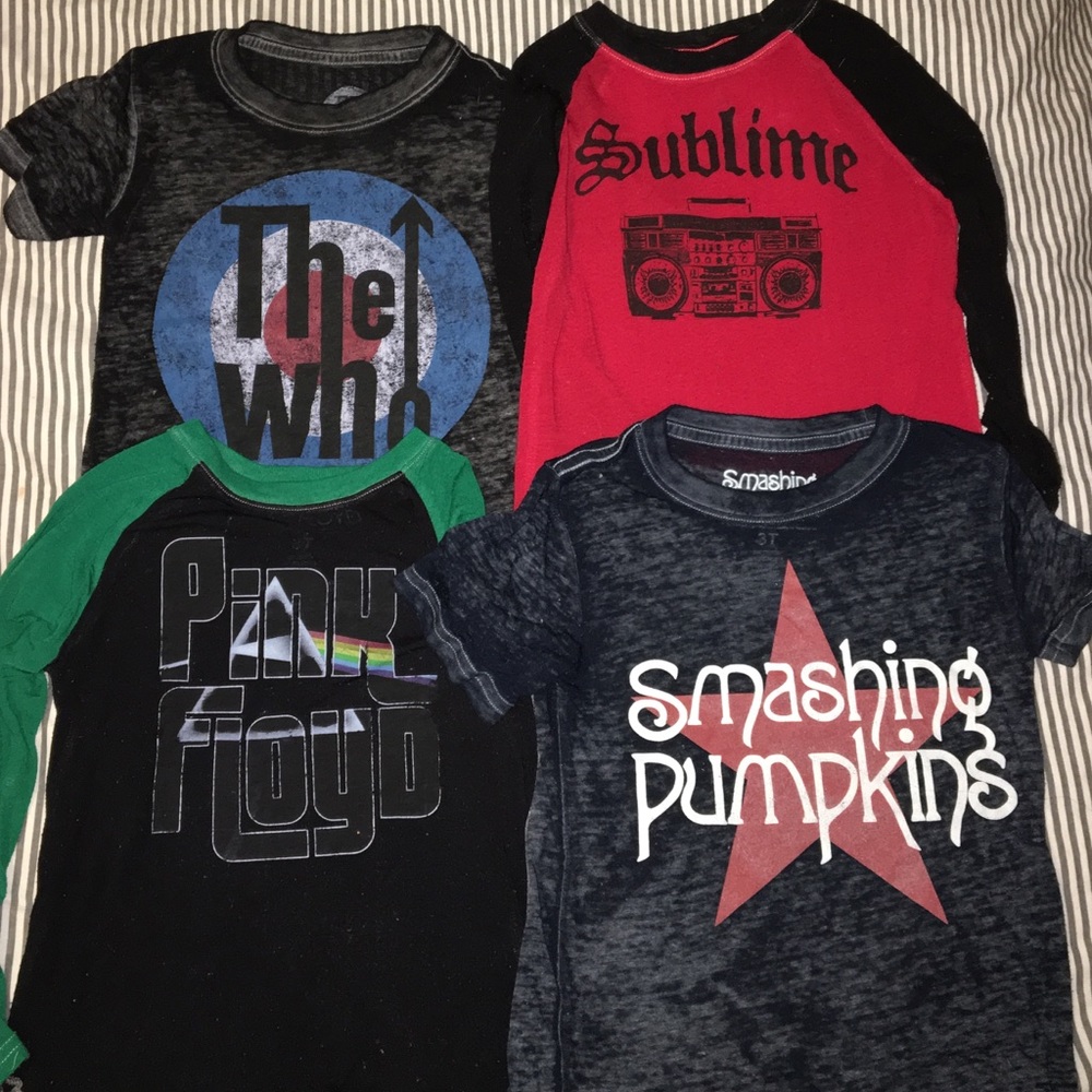 Band Shirt lot (5)