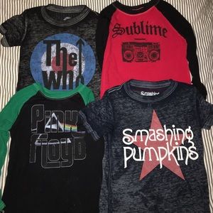 Band Shirt lot (5)