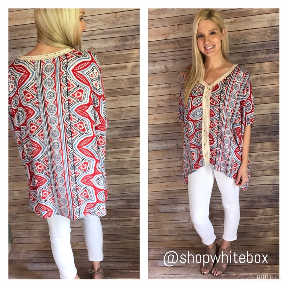 Abstract Print Tunic