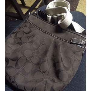 Chocolate messenger purse