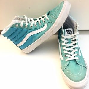 Vans Old Skool Sk8 Hi. Ombré blue-green.