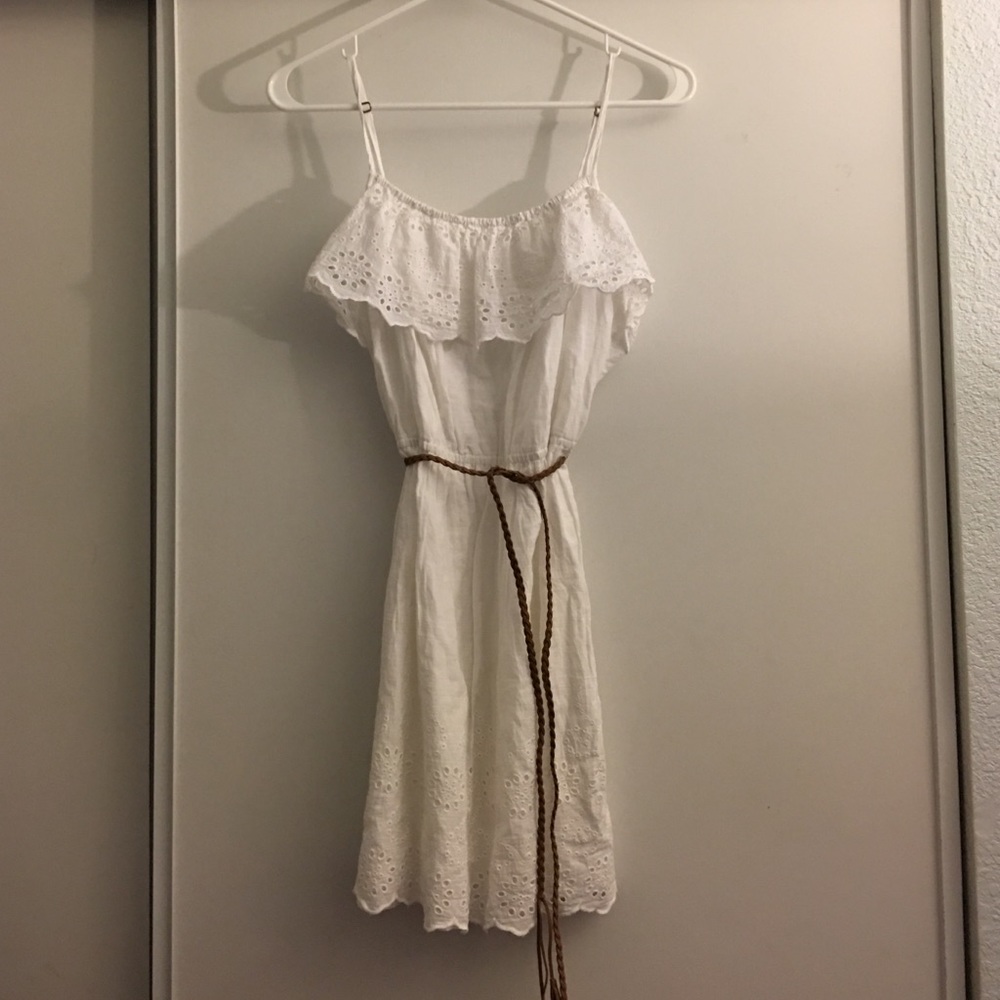 F21 white dress
