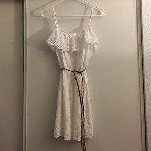 F21 white dress
