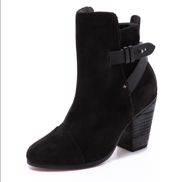 Rag & Bone Kinsey boot in black suede - Picture 1 of 4
