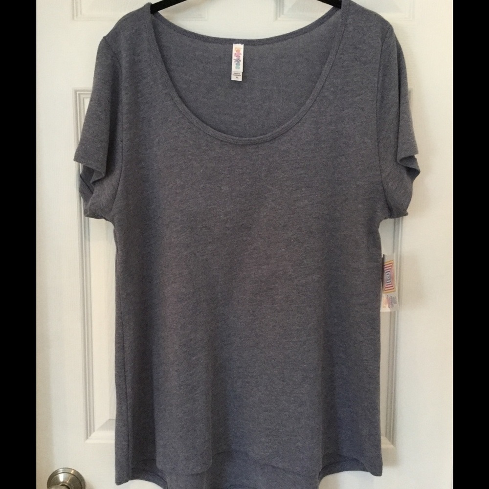 Heather blue LuLaRoe Classic Tee