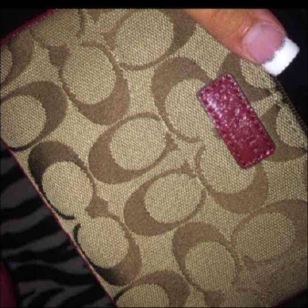 Authentic coach wristlet !