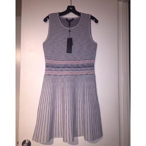 BCBGMaxAzria Dresses - Bcbg Wilma Haze woodblock fit and flare dress NWT BCBGMaxAzria Dresses - Bcbg Wilma Haze woodblock fit and flare dress NWT