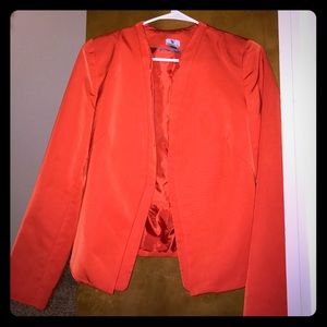 Worthington blazer burnt orange