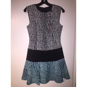 BCBGMaxAzria Dresses - Bcbg black comb Lillian animal print dress NWT! BCBGMaxAzria Dresses - Bcbg black comb Lillian animal print dress NWT!