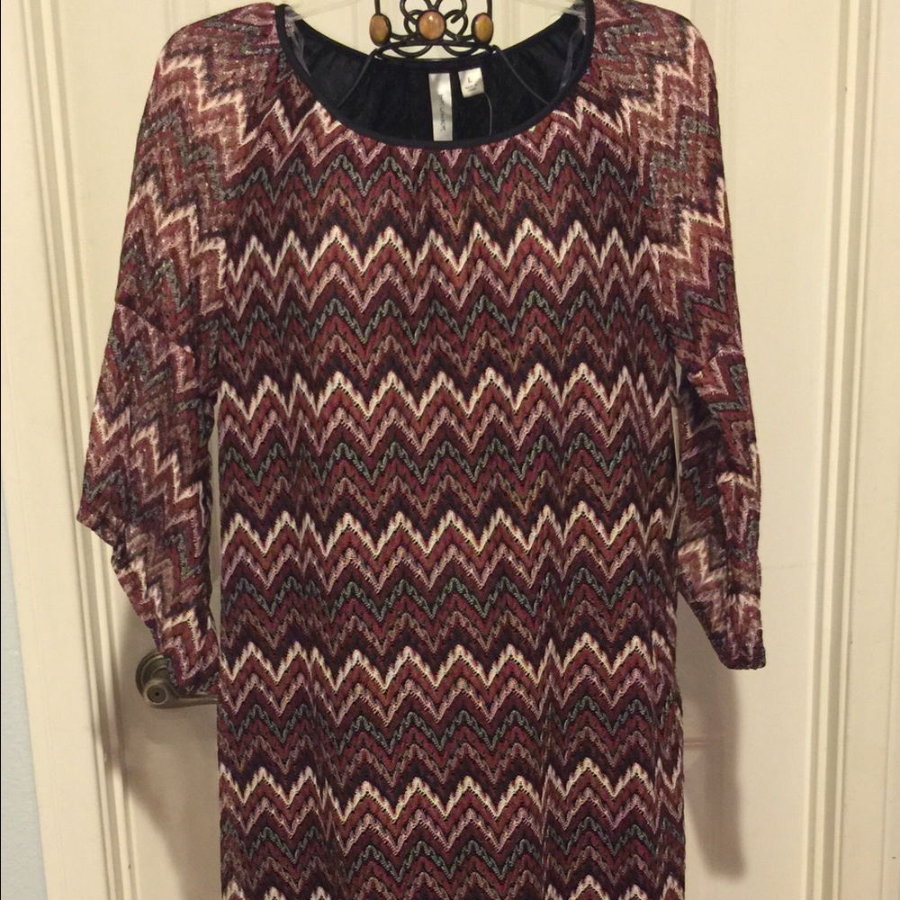 NEW lined retro A line dress 😎 fun sleeves too