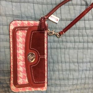 Coach wristlet