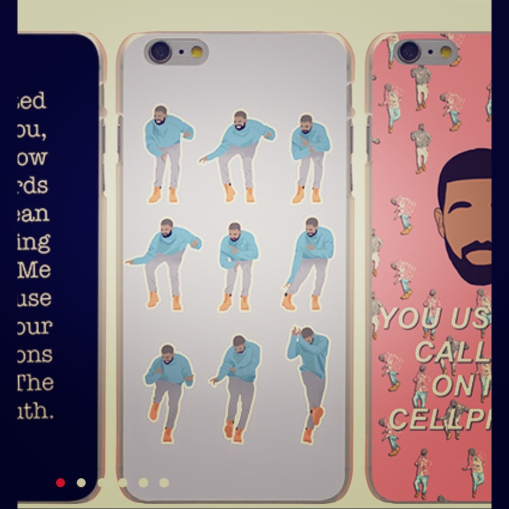 iPhone 7 Drake Hotline Bling Dance Case Blue💙