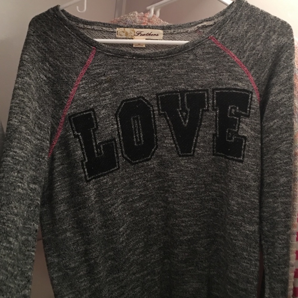 Sweater that matches jogger pants size m