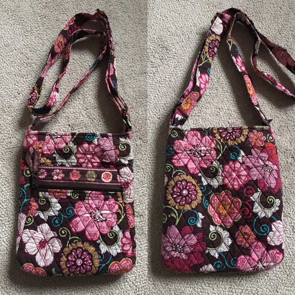 EUC Vera Bradley Quilted Crossbody