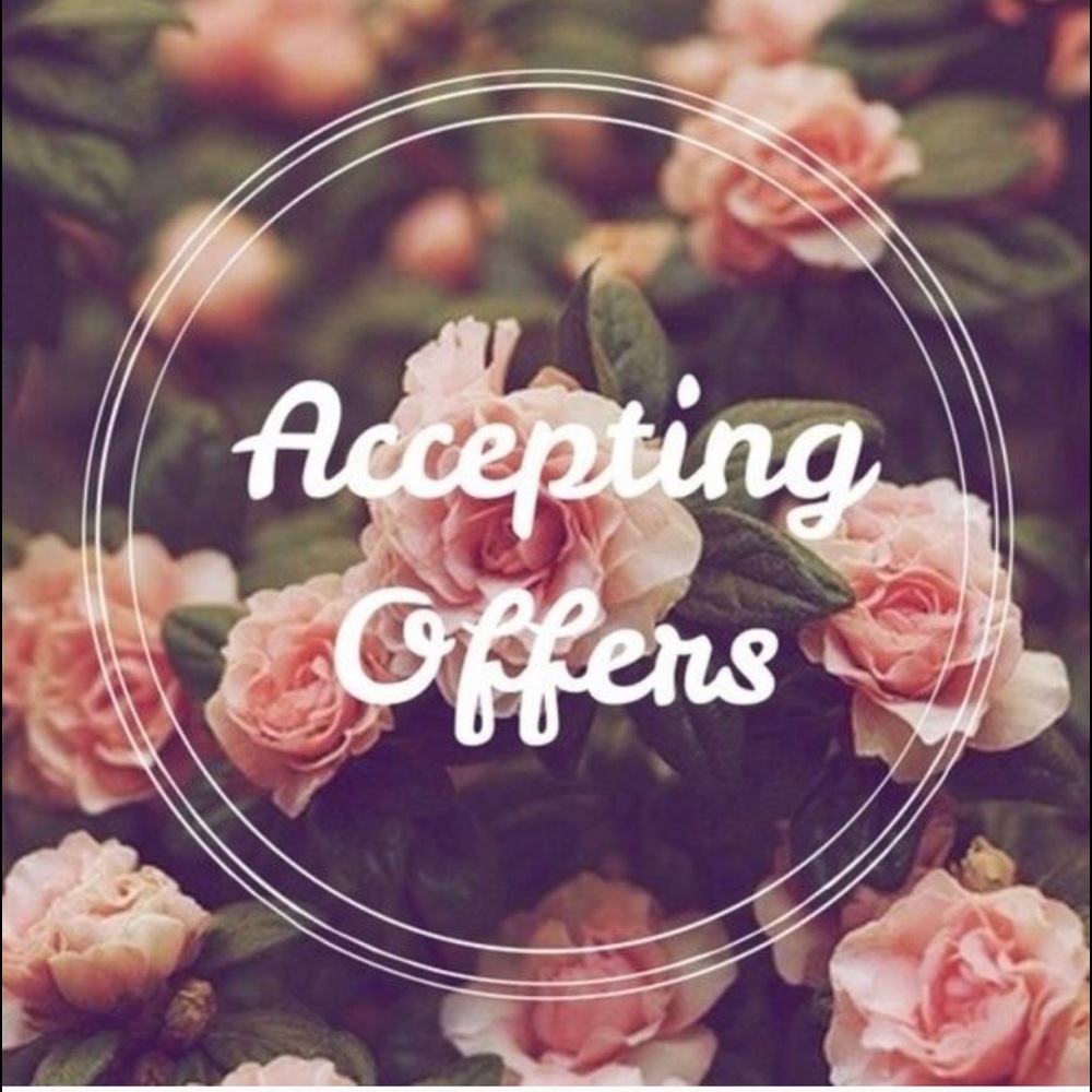 Offers are welcome!