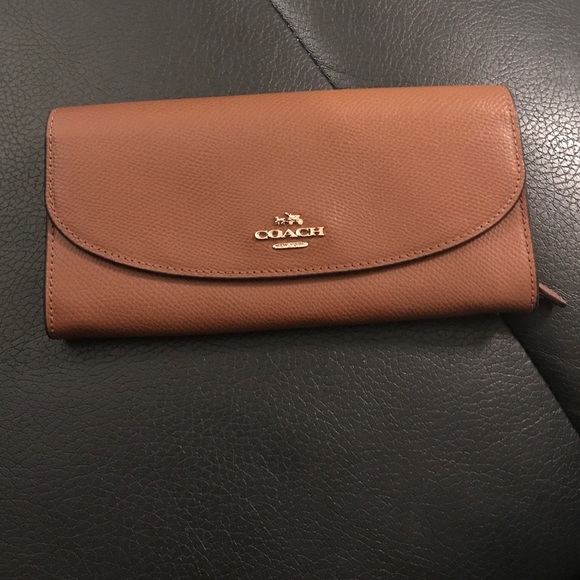 Coach Handbags - Beautiful Brown Coach Wallet
