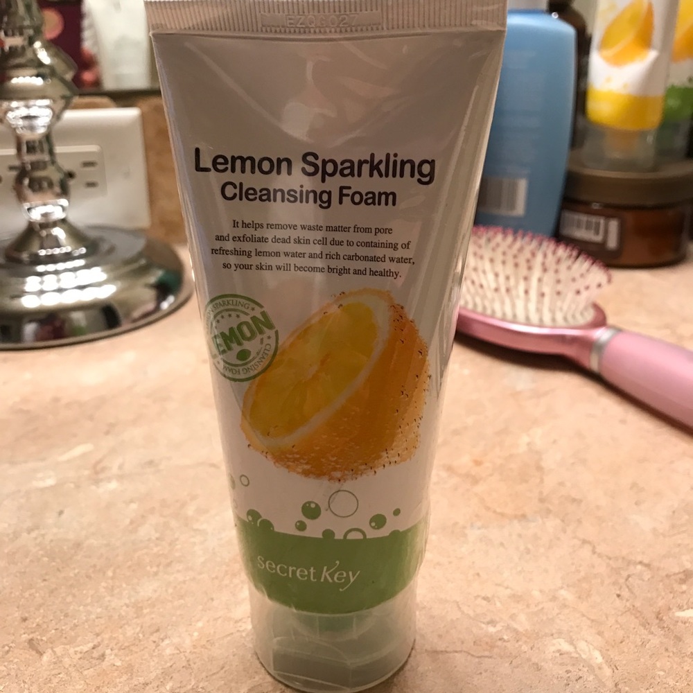 🔒SOLD🔒SECRET KEY Lemon Sparkling Cleansing Foam