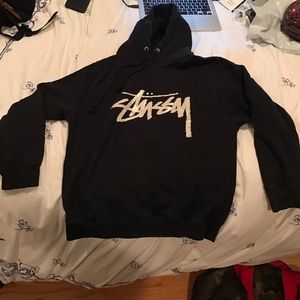 Black Stussy hoodie