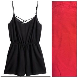 Coral H&M romper