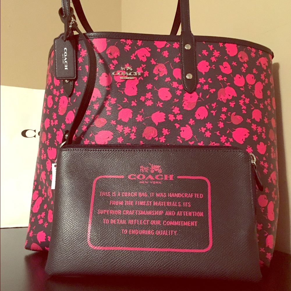 Coach Reversible City Tote