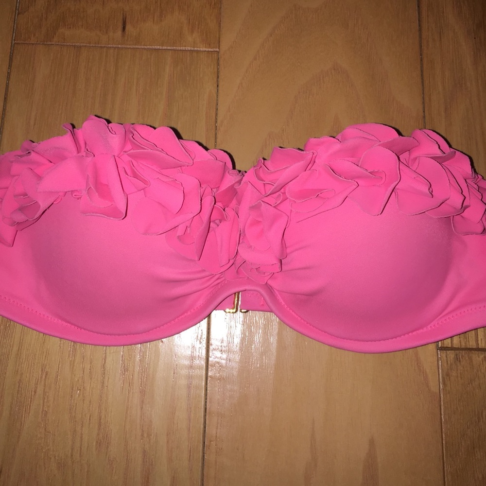 Victoria's Secret Bandeau with floral detailing