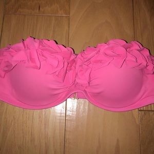 Victoria's Secret Bandeau with floral detailing