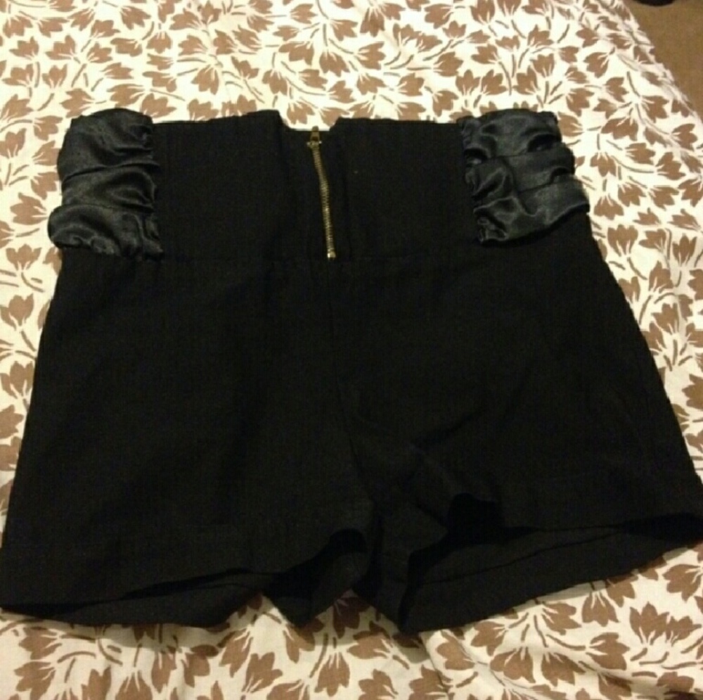 High waisted shorts