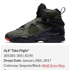 Jordan's Take Flight 8