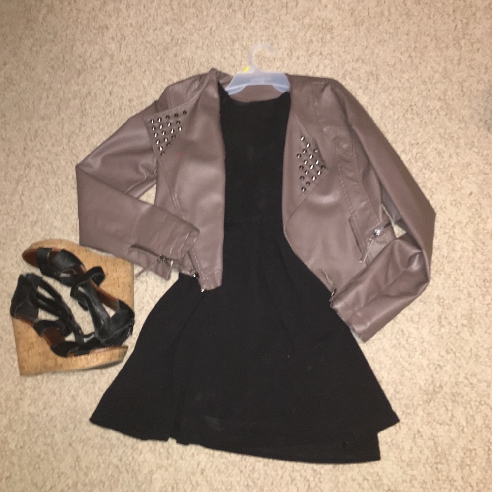 Leather jacket