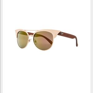 Quay Zig Gold Sunglasses