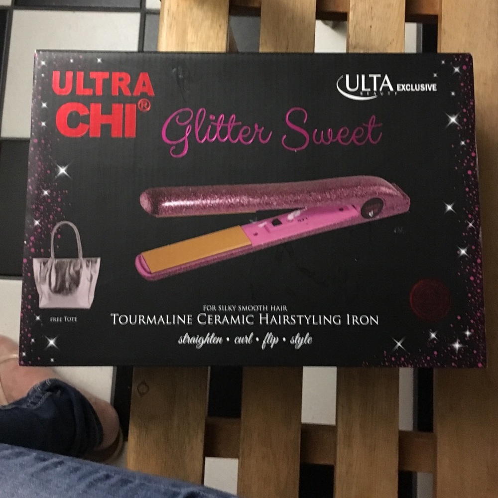 Ultra CHI Glitter Sweet hair straightener