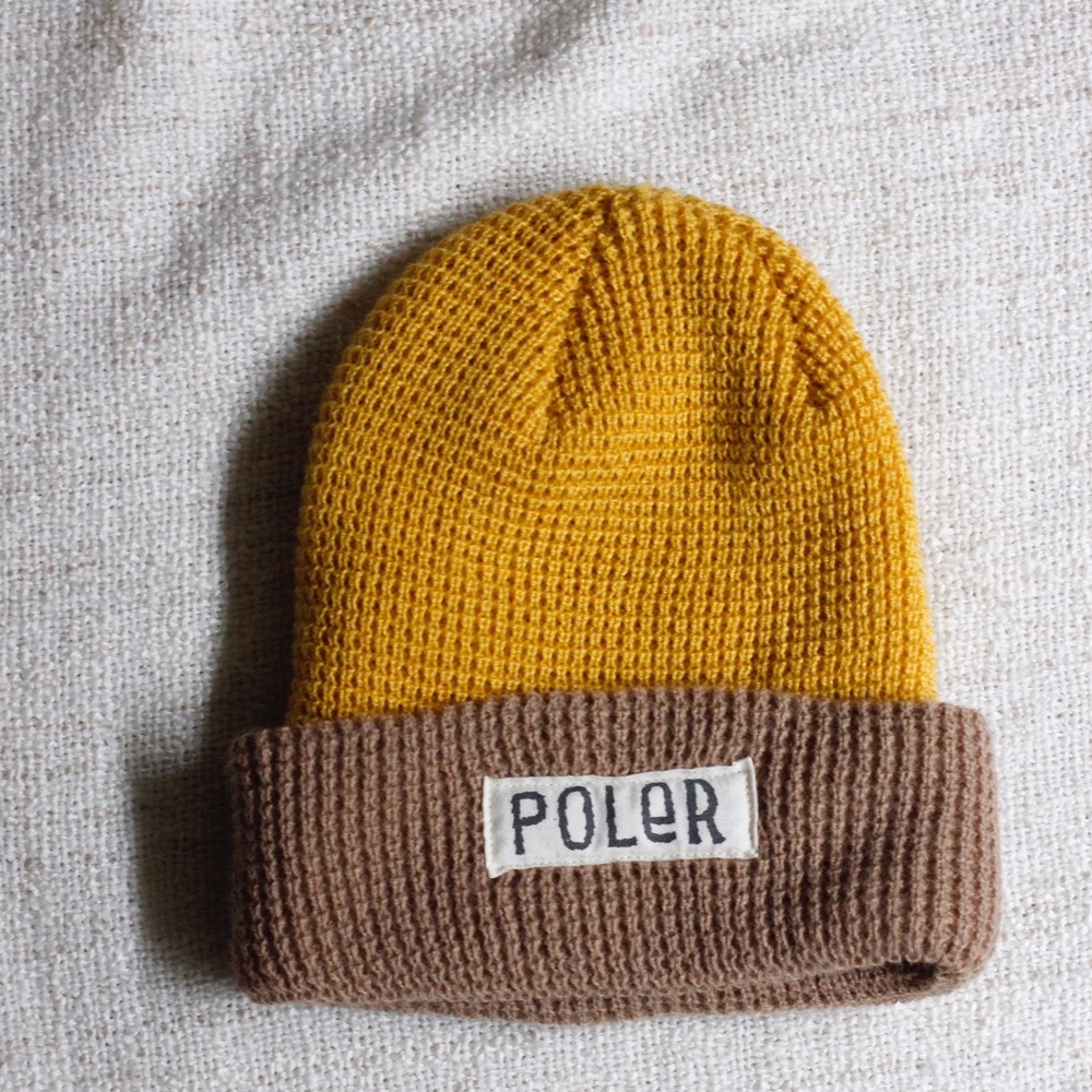 Poler Yellow Beanie