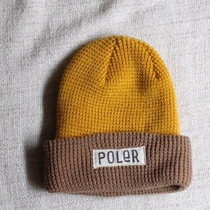 Poler Yellow Beanie