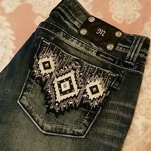 Miss Me boot jeans like new